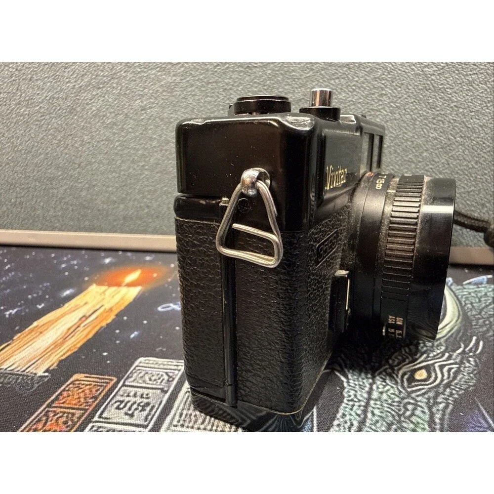 Vivitar 35ES Rangefinder 40mm f1.7 35mm film Camera Untested